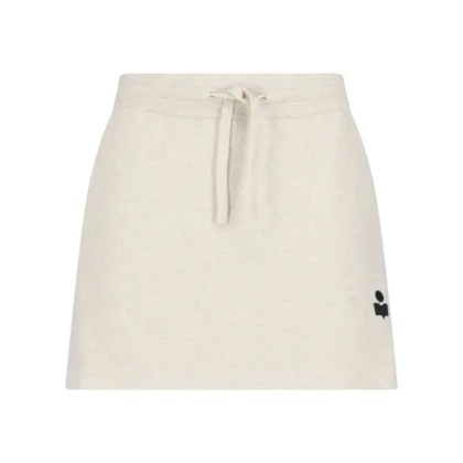 Etoile Isabel Marant - Sporty Mini Skirt In Cream Stretch Cotton - Größe 36 - beige Etoile Isabel Marant - Sporty Mini Skirt In Cream Stretch Cotton - Größe 36 - beige