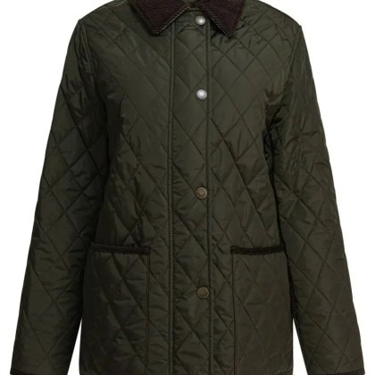 Burberry - Quilted Jacket With Diamond Pattern - Größe S - grün Burberry - Quilted Jacket With Diamond Pattern - Größe S - grün
