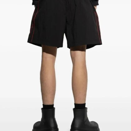 Balenciaga - Black Track Shorts - Größe M - schwarz – Bild 3