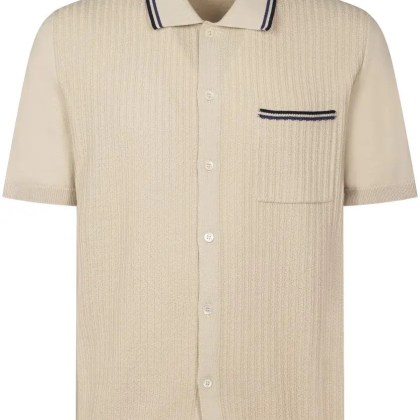 Altea - Shirt With Pocket Shifts Short Sleeve - Größe M - beige Altea - Shirt With Pocket Shifts Short Sleeve - Größe M - beige