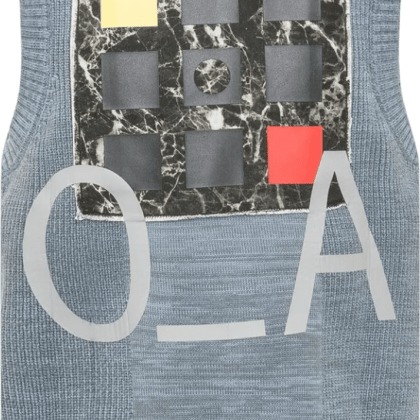 A-Cold-Wall* - Gilet cubista - Größe S - blue – Bild 2