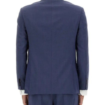 Hugo - Modern Fit Jacket - Größe 48 - blau – Bild 3