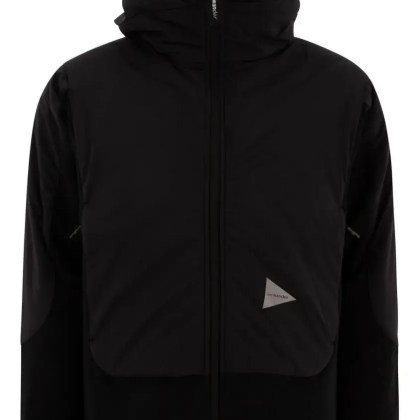 And Wander - Fleece-Insert Jacket With Adjustable Waist - Größe M - schwarz And Wander - Fleece-Insert Jacket With Adjustable Waist - Größe M - schwarz