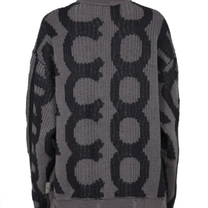 Marc Jacobs - Oversized Distressed Sweater - Größe M - schwarz – Bild 3