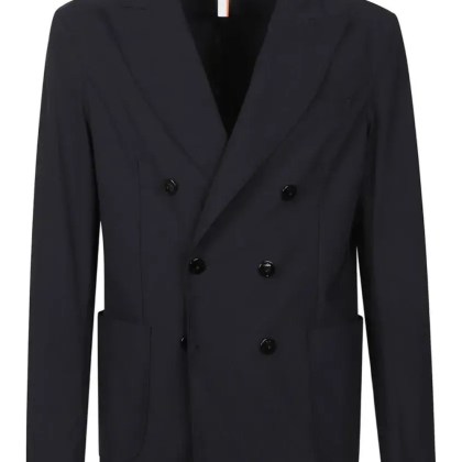 PMDS - Structured Double-Breasted Jacket - Größe XL - schwarz – Bild 3