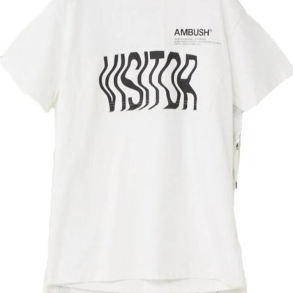 Ambush - Ambush White Cape T-Shirt - Größe S - weiß Ambush - Ambush White Cape T-Shirt - Größe S - weiß
