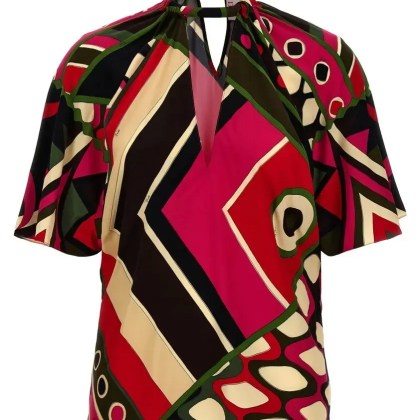 Emilio Pucci - %27Vivara%27 Top - Größe M - bunt Emilio Pucci - %27Vivara%27 Top - Größe M - bunt