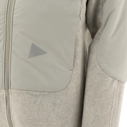 And Wander - Versatile Grey Fleece-Insert Jacket - Größe S - grau – Bild 2