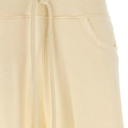 R13 - Crop Style Fleece Cotton Joggers - Größe XS - beige – Bild 3