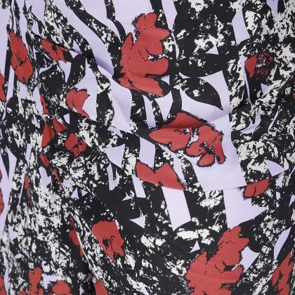 Colville - Luxurious Silk Printed Skirt - Größe 42 - bunt – Bild 2