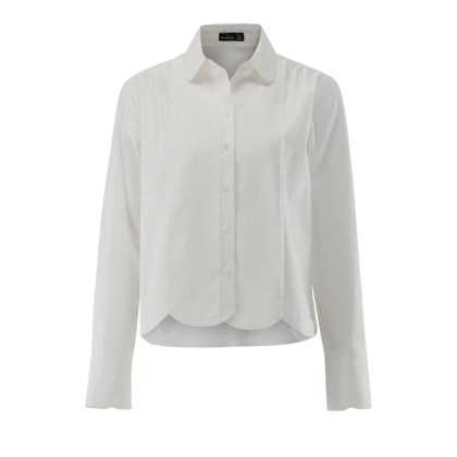 VAN LAACK - Bluse Modern Fit Uni - Größe 40 - weiß VAN LAACK - Bluse Modern Fit Uni - Größe 40 - weiß