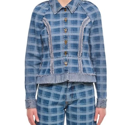 Molly Goddard - Alfie Denim Jacket - Größe 10 - blau Molly Goddard - Alfie Denim Jacket - Größe 10 - blau