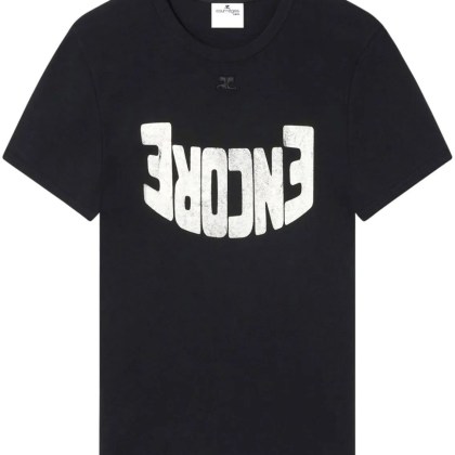 Courrèges - T-Shirts And Polos Blacknatural - Größe L - schwarz Courrèges - T-Shirts And Polos Blacknatural - Größe L - schwarz