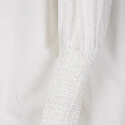 Marques' Almeida - Oversized Cotton Shirt - Größe XS - weiß – Bild 2