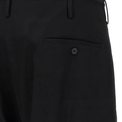 Yohji Yamamoto - New Standard Wallet' Pants - Größe 3 - schwarz – Bild 2