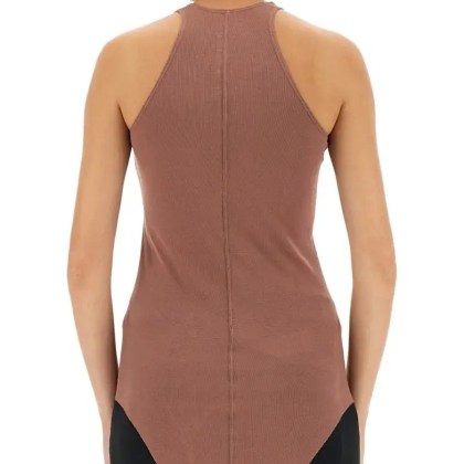 Rick Owens - "Basic" Tank Top - Größe 42 - braun – Bild 3