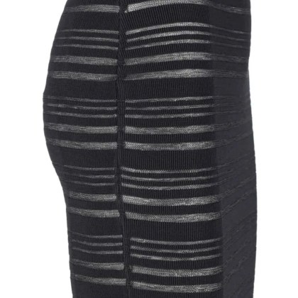 Andreadamo - Ribbed Knit Midi Dress – Black - Größe M - schwarz – Bild 4