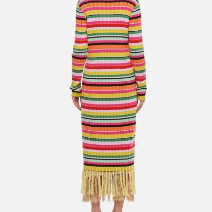 Gio Giovanni Gerosa - Cotton Fringes Long Cardigan - Größe ONE SIZE - bunt – Bild 3