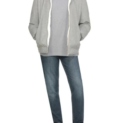 Brunello Cucinelli - Wool Down Jacket - Größe M - grau – Bild 3