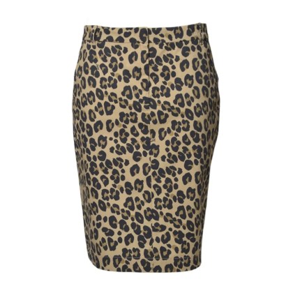Aspesi - Animal Print Cotton Midi Skirt - Größe 40 - bunt Aspesi - Animal Print Cotton Midi Skirt - Größe 40 - bunt