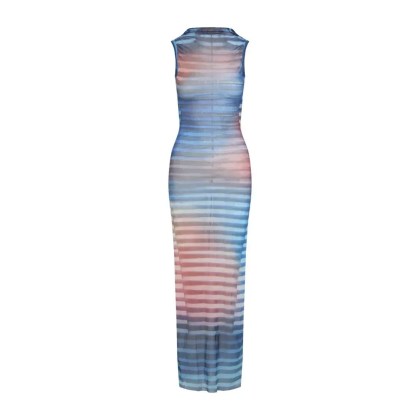 Jean Paul Gaultier - Bold Multicolor Mesh Dress - Größe XS - bunt Jean Paul Gaultier - Bold Multicolor Mesh Dress - Größe XS - bunt