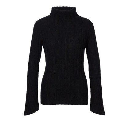 Sminfinity - CHILLY RIBBED TURTLENECK - Größe L - schwarz Sminfinity - CHILLY RIBBED TURTLENECK - Größe L - schwarz