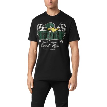 Philipp Plein - T-Shirt Duck - Größe M - schwarz – Bild 4