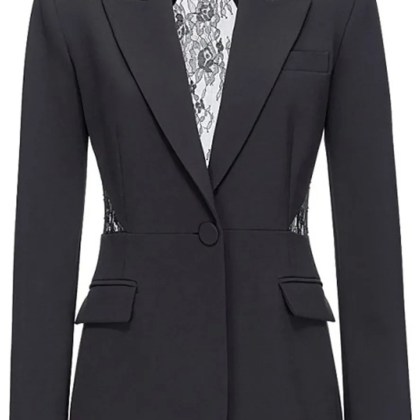 Pinko - Jacket Black - Größe 44 - schwarz Pinko - Jacket Black - Größe 44 - schwarz