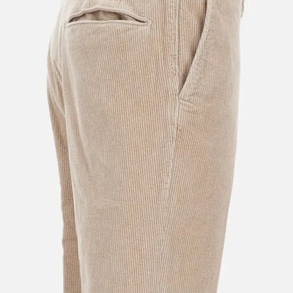 Incotex - Tailored Fit Corduroy Trousers With Zip - Größe 31 - beige
