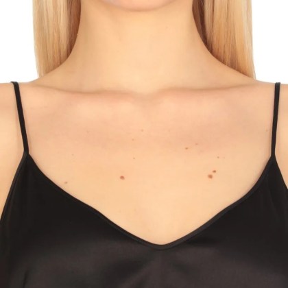 Antonelli - Black Silk Top - Größe 42 - schwarz – Bild 2