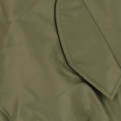 Hed Mayner - Green Nylon Zip Jacket With Ribbed Details - Größe M - green – Bild 2