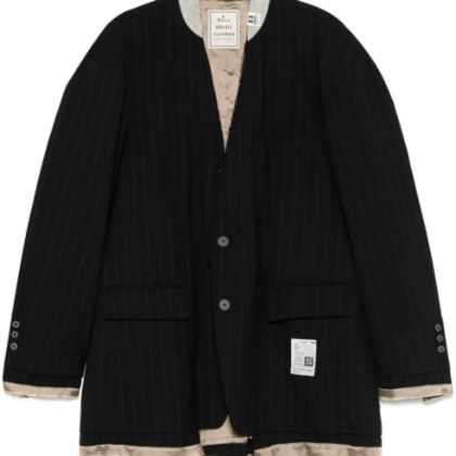 Maison Mihara Yasuhiro - Wool Jacket Black - Größe 40 - schwarz Maison Mihara Yasuhiro - Wool Jacket Black - Größe 40 - schwarz