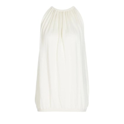 FRENCKENBERGER - Drape Top - Größe S - weiß FRENCKENBERGER - Drape Top - Größe S - weiß