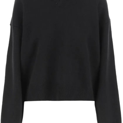 Armarium - Cashmere V-Neck Knit Sweater - Größe S - schwarz Armarium - Cashmere V-Neck Knit Sweater - Größe S - schwarz
