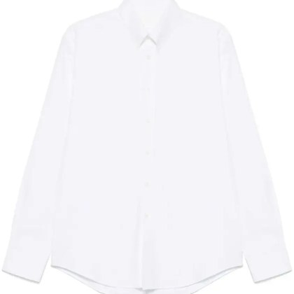 Givenchy - Classic White Shirt With Button-Down Collar And Cu - Größe 41 - weiß Givenchy - Classic White Shirt With Button-Down Collar And Cu - Größe 41 - weiß
