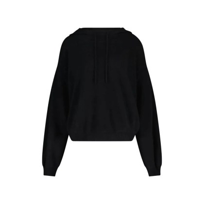LouLou - Hoodie Linosa aus Kaschmir 47701904884058 - Größe L - dark gray – Bild 4