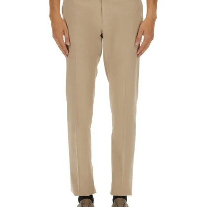 Zegna - Straight-Leg Tailored Cotton Pants - Größe 52 - pink Zegna - Straight-Leg Tailored Cotton Pants - Größe 52 - pink