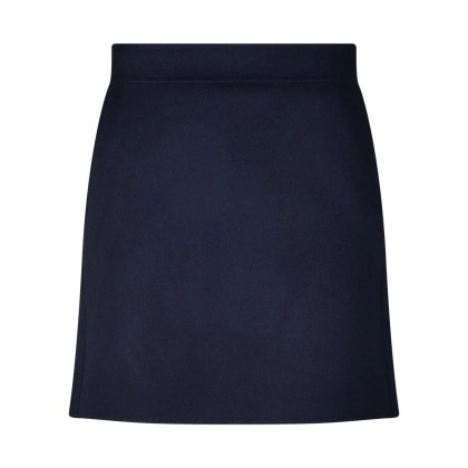 S Max Mara - Minirock Aida aus Schurwolle - Größe 36 - blau S Max Mara - Minirock Aida aus Schurwolle - Größe 36 - blau