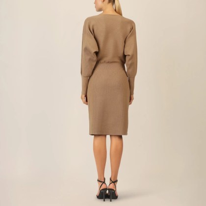 Apart - Strickkleid - Größe 44/46 DAM - braun – Bild 2