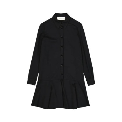 Blanca Vita - Classic Black Mini Dress With Fitted Silhouette - Größe 38 - schwarz Blanca Vita - Classic Black Mini Dress With Fitted Silhouette - Größe 38 - schwarz
