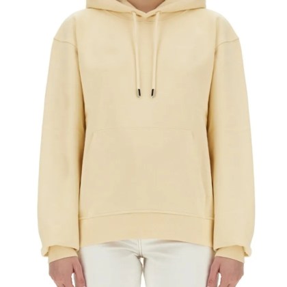 Jacquemus - Relaxed Fit Organic Cotton Sweatshirt - Größe S - gelb Jacquemus - Relaxed Fit Organic Cotton Sweatshirt - Größe S - gelb