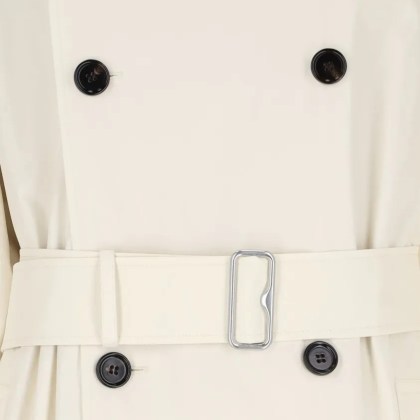 Burberry - Burberry Cotton Trench Coat - Größe 6 - beige – Bild 4