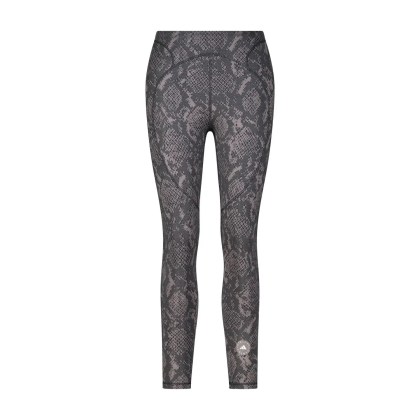 Adidas By Stella Mccartney - Stoffhose mit Animalprint - Größe L - grau Adidas By Stella Mccartney - Stoffhose mit Animalprint - Größe L - grau