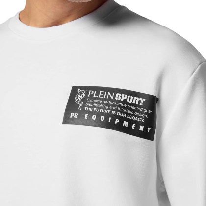 Plein Sport - Sweatshirt - Größe XL - weiß – Bild 3