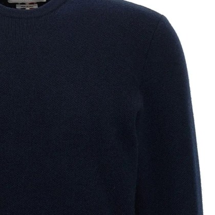 Thom Browne - Rwb' Sweater - Größe 2 - blau – Bild 3