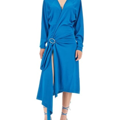 The Attico - Atwell Midi Dress - Größe 42 - blau – Bild 2