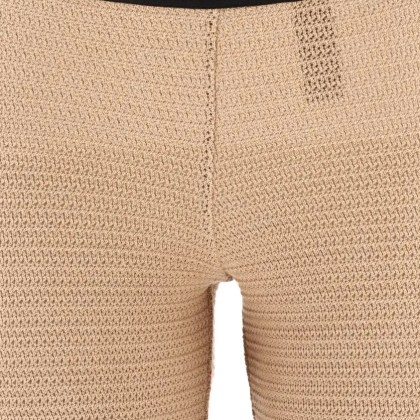 Palm Angels - "Logo Tape" Knitted Trousers - Größe S - beige – Bild 3