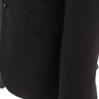 Nensi Dojaka - "Serge" Tailored Belted Jacket - Größe XS - schwarz – Bild 2