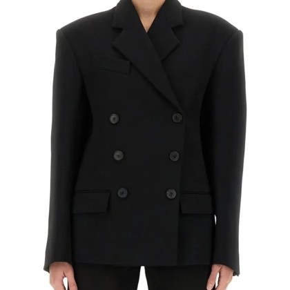 Khaite - "Arnoll" Coat - Größe 4 - schwarz Khaite - "Arnoll" Coat - Größe 4 - schwarz
