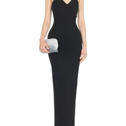 Solace London - Maxi Nalani Dress - Größe 12 - schwarz – Bild 3